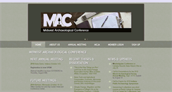 Desktop Screenshot of midwestarchaeology.org